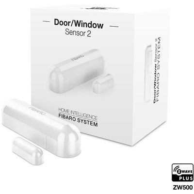 Fibaro Bateriový senzor na dveře/okna 2, bílý, Z-Wave Plus